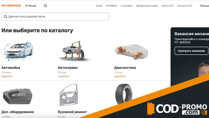 Что такое интернет-сервис Fitauto