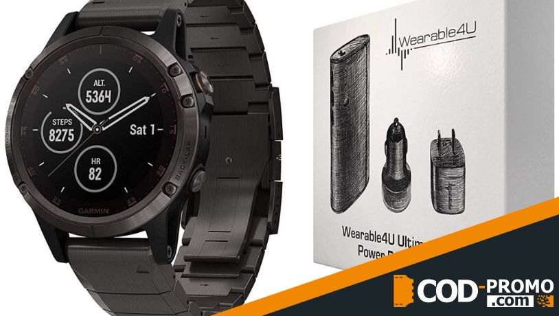 Как выбрать стильные смарт-часы: Garmin Fenix 5 Sapphire Premium Multisport GPS Watch