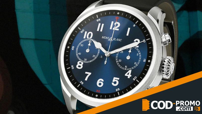 Как выбрать стильные смарт-часы: Montblanc Summit 2 DLC-Coated Smart Watch