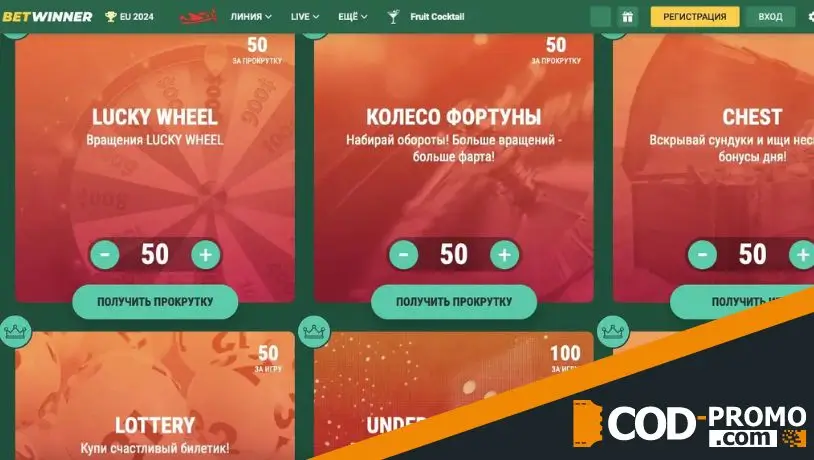 Какие покупки можно сделать в магазине промокодов Betwinner