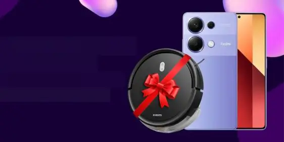 Робот-пылесос в подарок при покупке Redmi Note 13 в Xistore