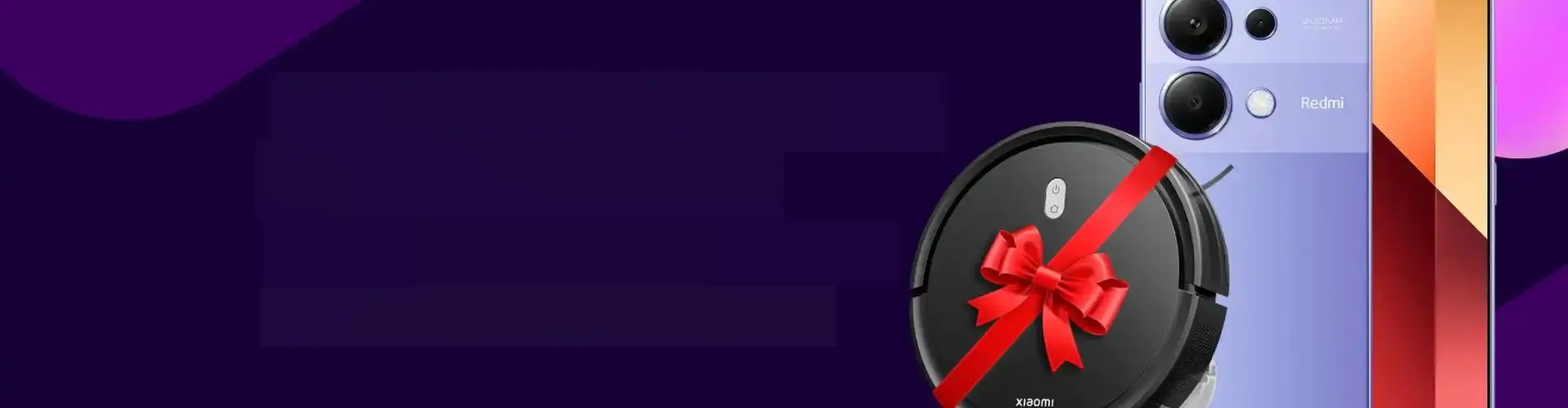 Робот-пылесос в подарок при покупке Redmi Note 13 в Xistore