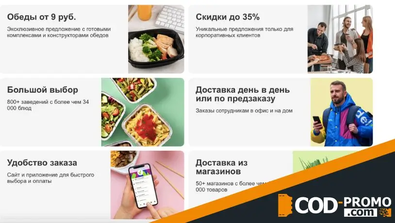 Обеды для сотрудников от Деливио: о чем важно знать