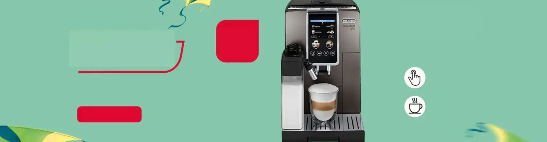 Рожковая кофеварка DeLonghi в 5 элемент