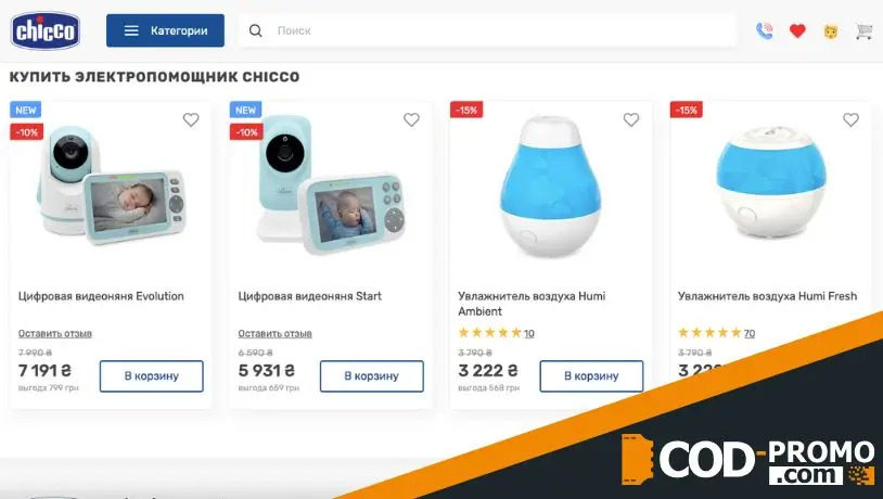 Скидки до 20% на электро-помощники в Chicco: важная информация