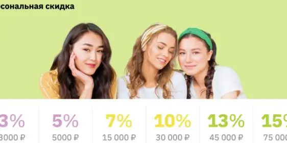 Личная скидка в Hollyshop