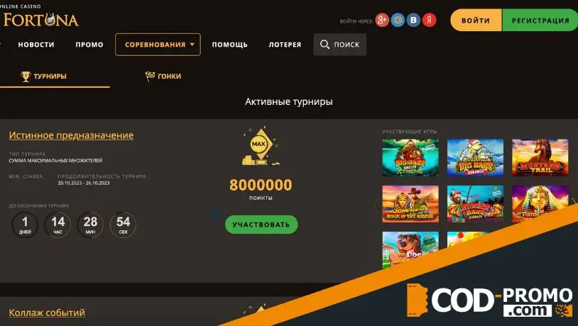 Программа лояльности Play Fortuna: бонусы, акции, турниры