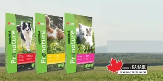 Корм Pronature в зоомагазине Лемур