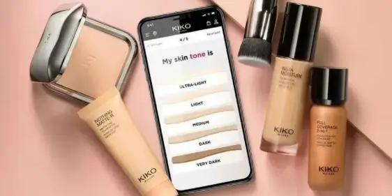 Подбор тональной основы в Kiko Milano