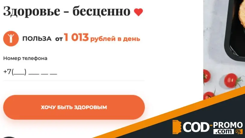 Доставка готовой еды Польза: официальный сайт