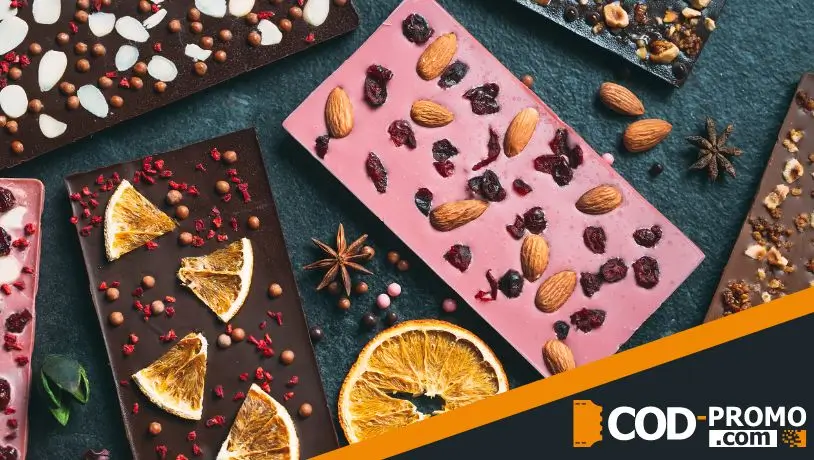 Промокоды на шоколад: скидки, бесплатный сервис, подарки