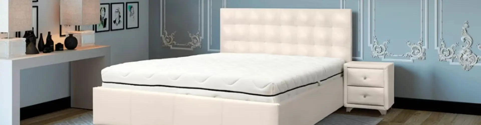 Комплект мечты: кровать и матрас в Цвет Диванов