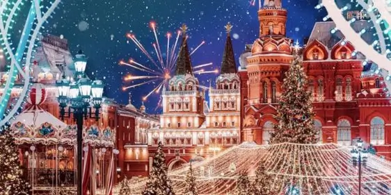 Где провести Новый год в России