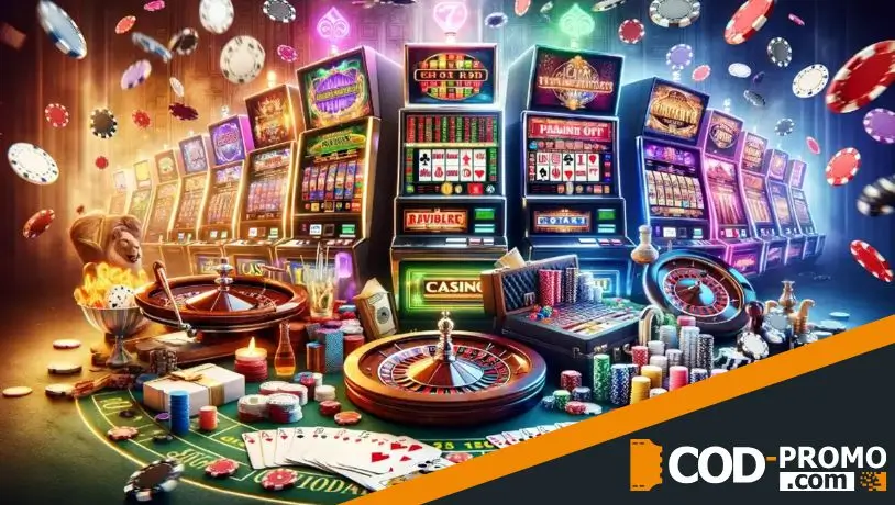 Разнообразие игр и провайдеров