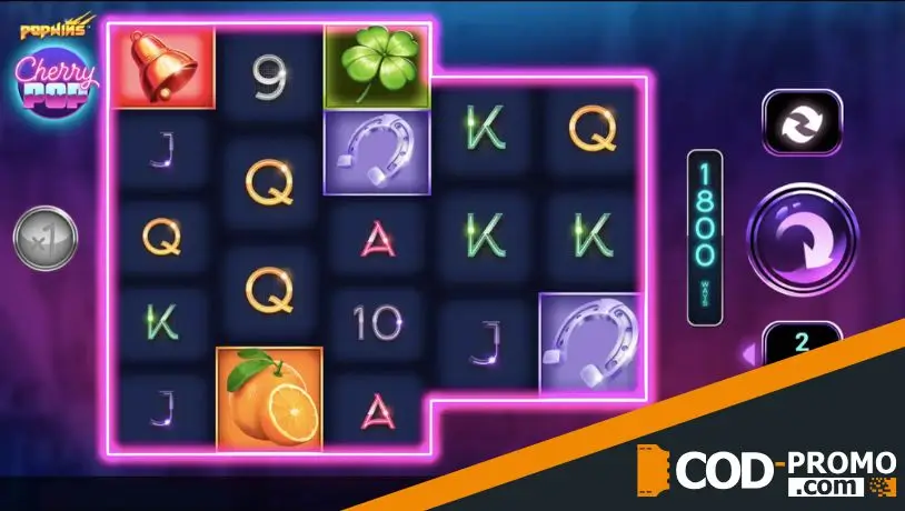 Popwins механика - CherryPop от AvatarUX Studios