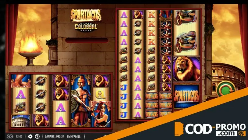 ТОП слотов про Древний Рим - Spartacus Super Colossal Reels (WMS)