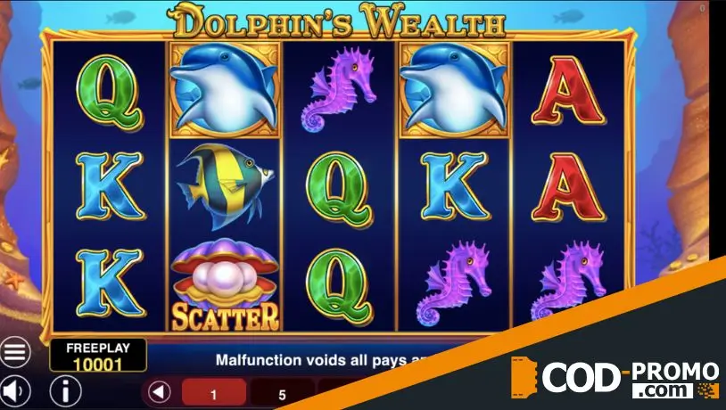 Лучшие слот-новинки марта 2026: Dolphin’s Wealth Win Spins