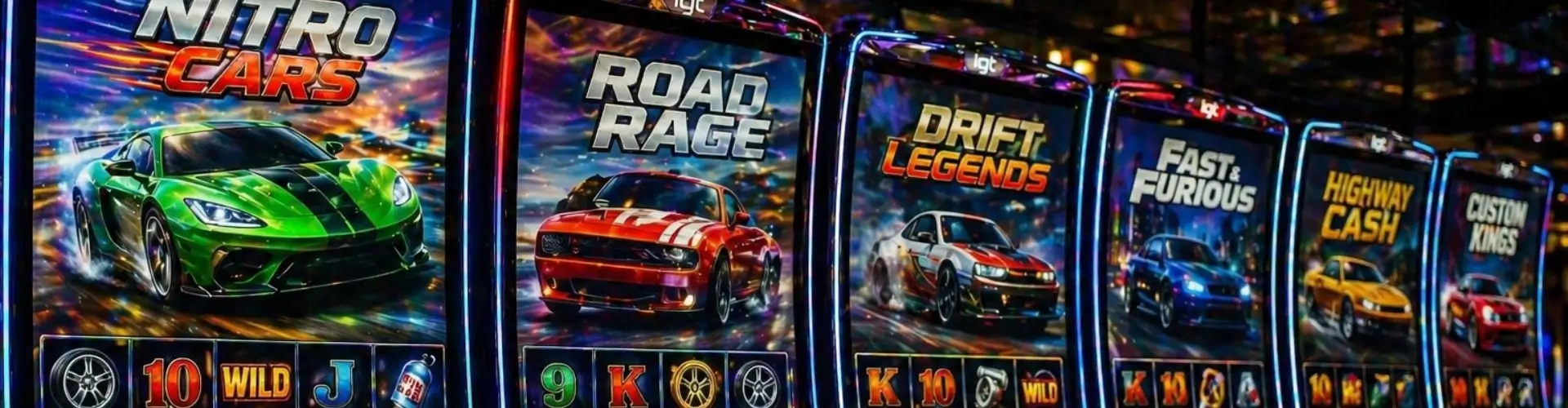 Лучшие слоты на тему автомобилей