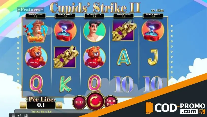 Лучшие слоты на тему сказок: Cupid’s Strike 2 от Spinomenal
