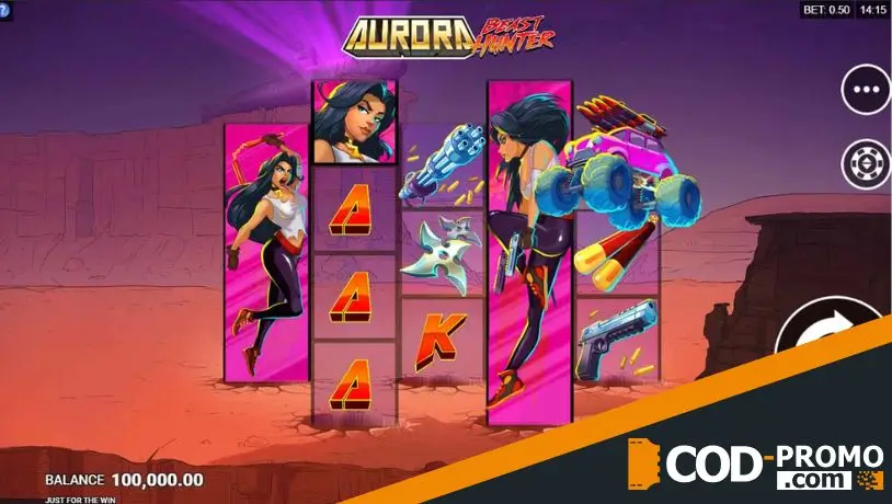 Лучшие слоты супергерои: Aurora Beast Hunter от Microgaming