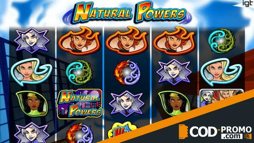 Лучшие слоты супергерои: Natural Powers от IGT
