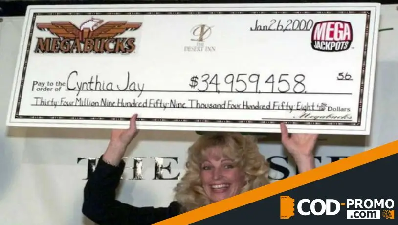 Самые крупные выигрыши в истории казино - Выигрыш Синтии Джей