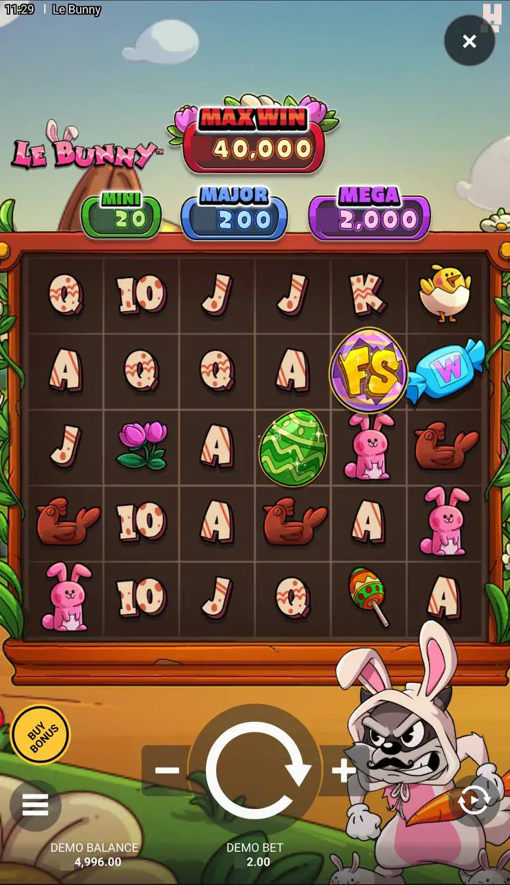Слот Le Bunny обзор от Hacksaw gaming: базовые характеристики