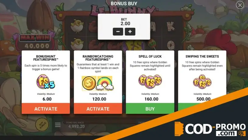 Le Bunny от Hacksaw: три бонусные механики