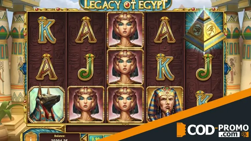 Слоты Египет: Legacy of Egypt