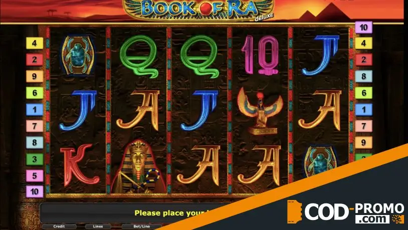 Слоты Египет: Book of Ra Deluxe