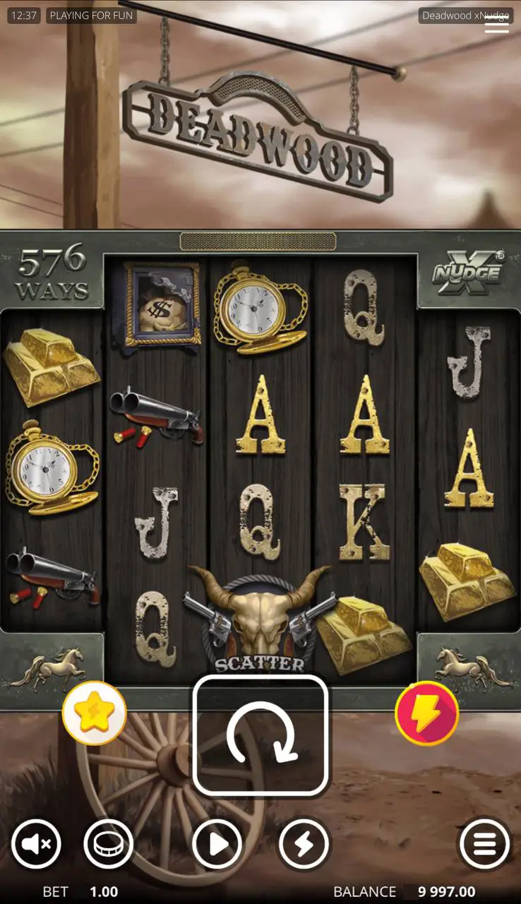 Слоты про Дикий запад: Deadwood от Nolimit City