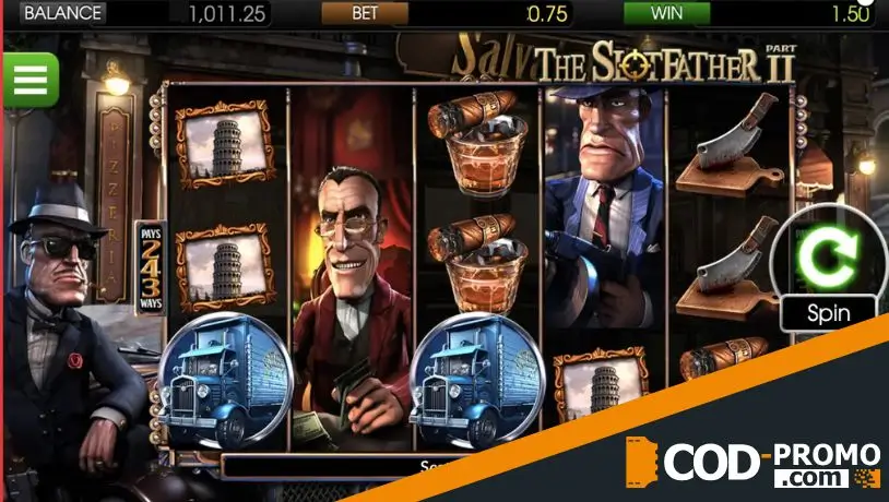 Слоты про мафию: SlotFather II от Betsoft