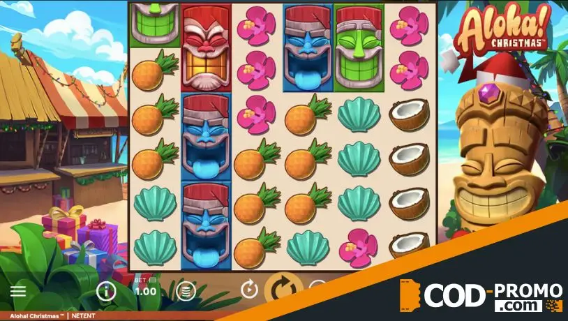 Топ-слоты NetEnt: Aloha Cluster Pays