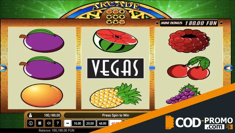 Классические слоты: Arcade от Wazdan