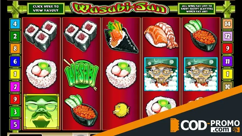 Копии слотов: Wasabi San от Microgaming