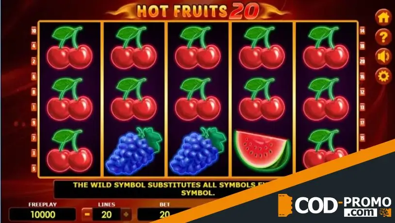 Лучшие слоты Amatic: Hot Fruits 20