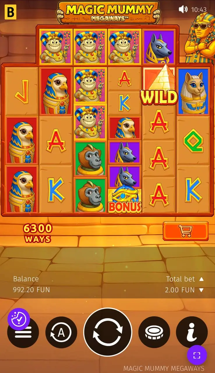Лучшие слоты Buy Bonus: Magic Mummy Megaways от BGaming