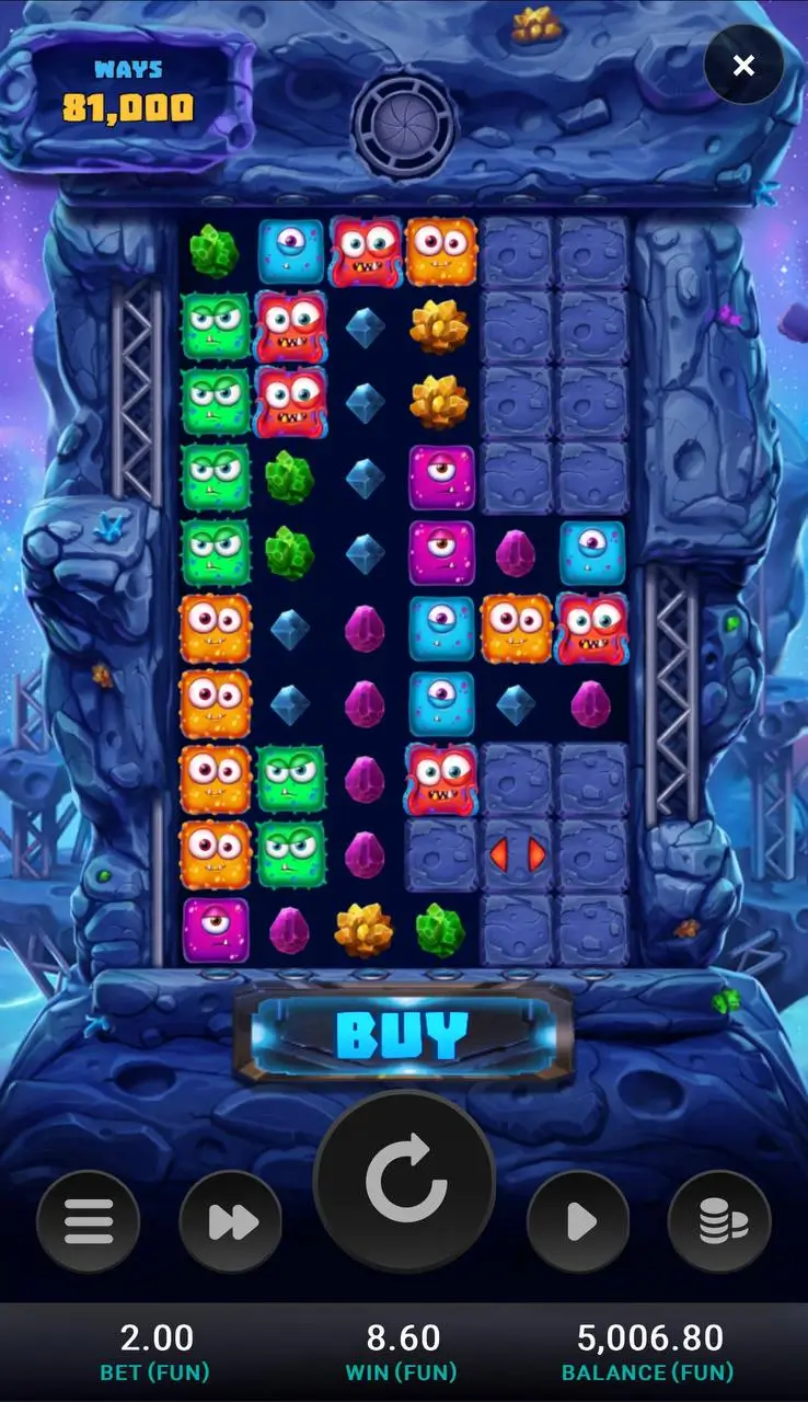 Лучшие слоты космос: Space Miners от Relax Gaming