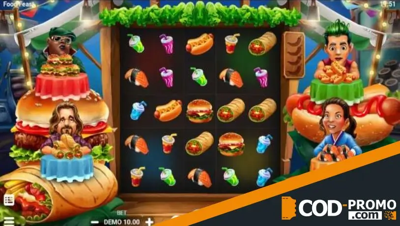 Лучшие слоты про еду: Food Feast от Evoplay