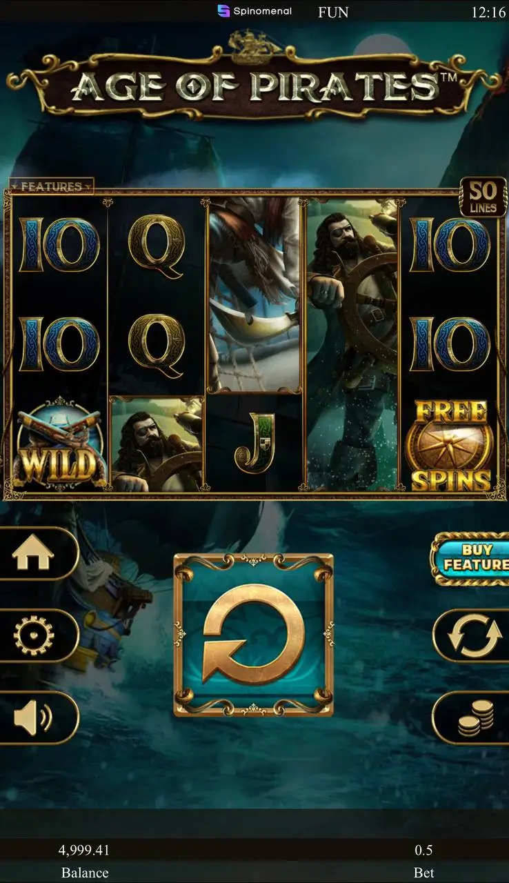Лучшие слоты Spinomenal: Age of Pirates