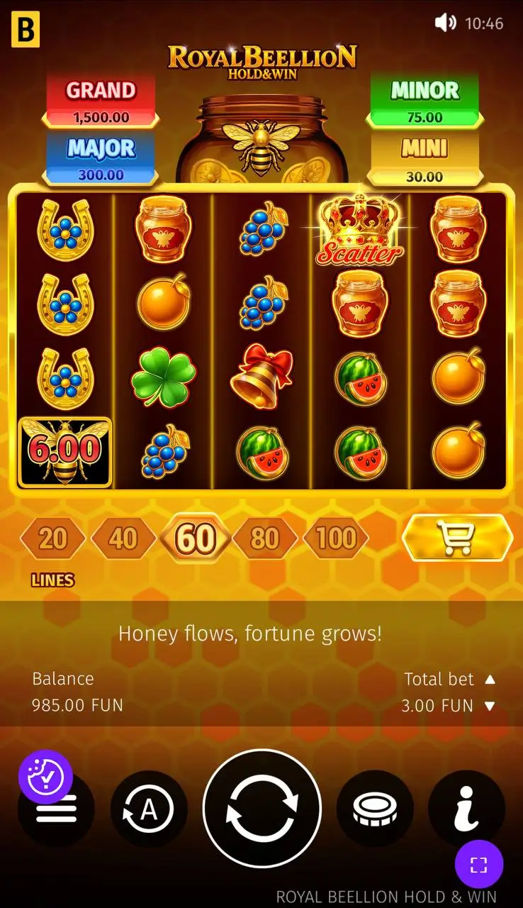 Слот новинки мая 2026: Royal Beellion Hold & Win от BGaming