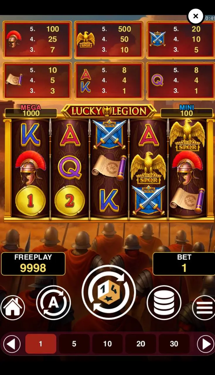 Слот новинки мая 2026: Lucky Legion Hold And Win от 1spin4win