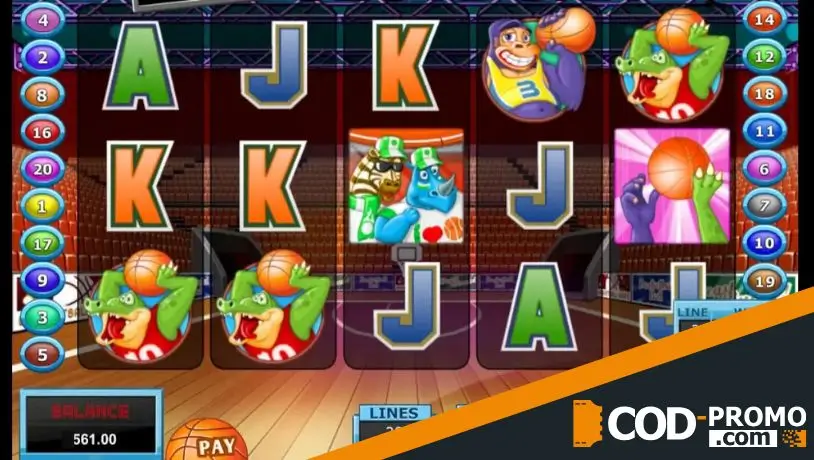 Слоты на баскетбольную тематику: Slot Dunk от Pragmatic Play