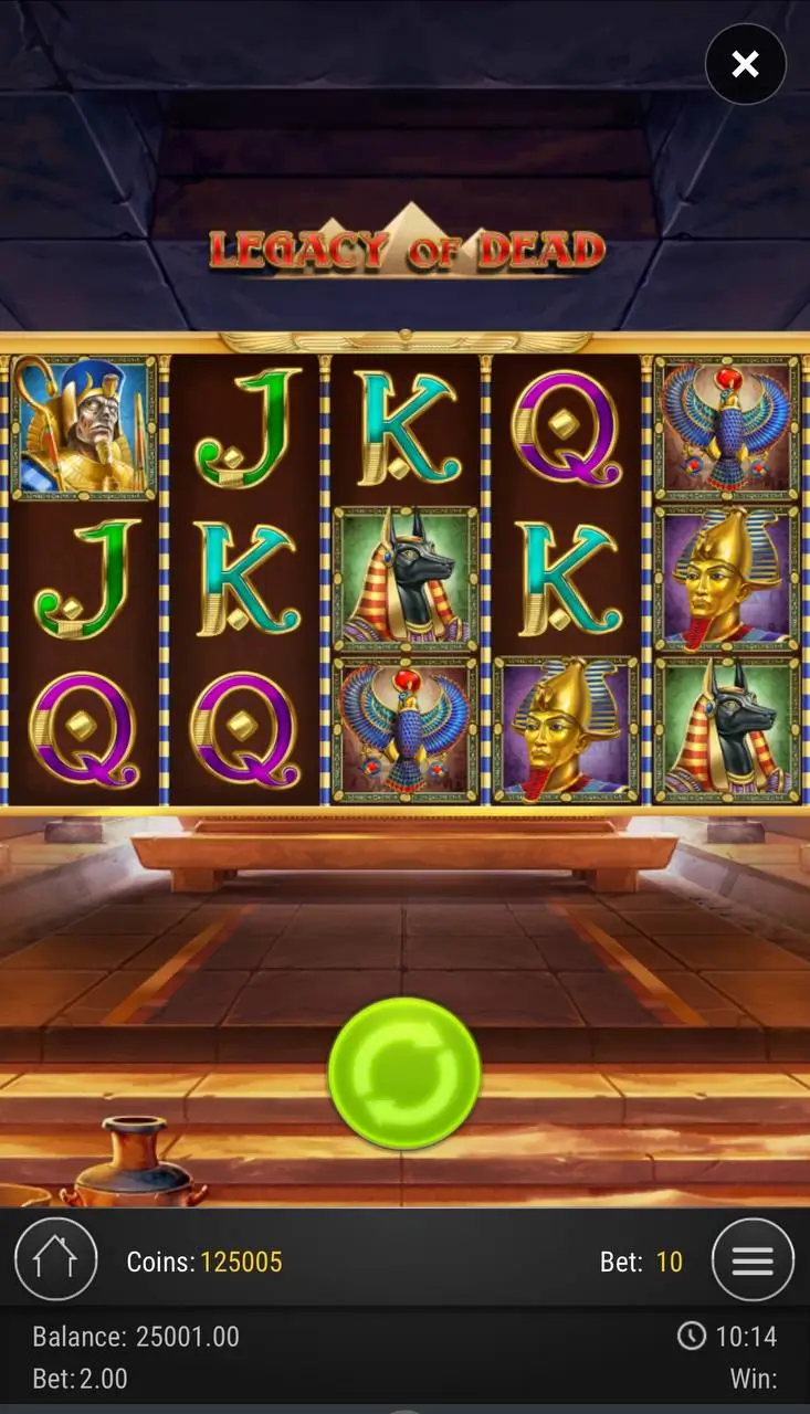 Слоты по типу Book of Ra: Legacy of Dead от Play’N Go