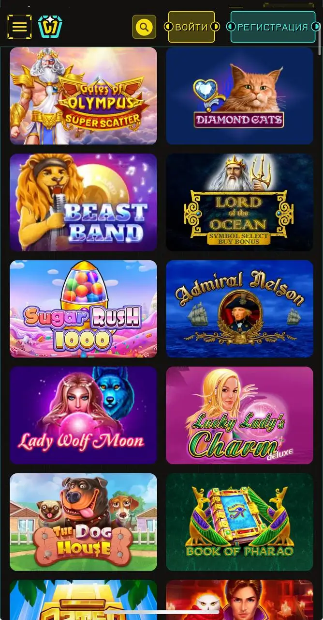 Winity Casino обзор развлечений