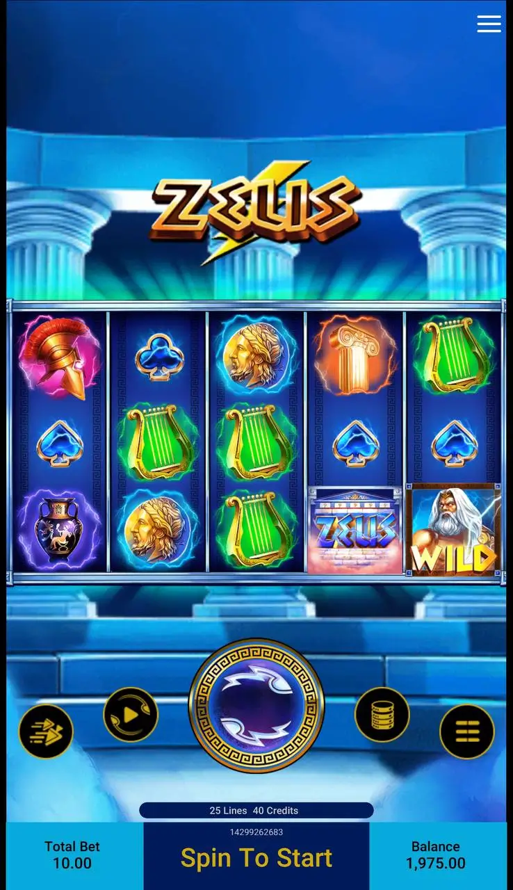 Лучшие слоты на 25 линий: Zeus от Spadegaming