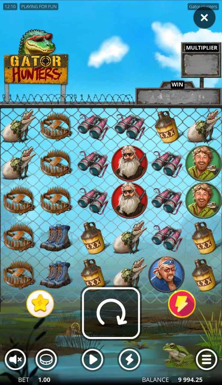 Лучшие слоты приключение: Gator Hunters от Nolimit City