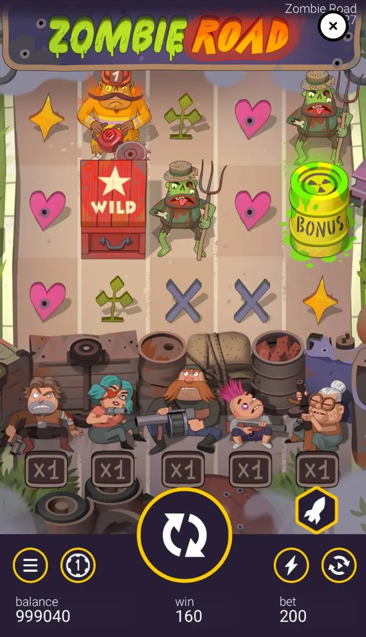 Лучшие слоты про зомби: Zombie Road от Peter & Sons