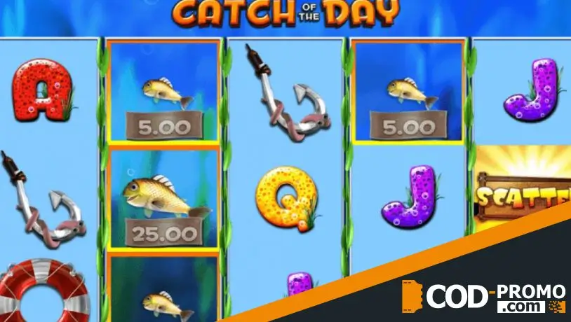 Лучшие слоты рыбалка: Catch of the Day от Bell-Fruit Games