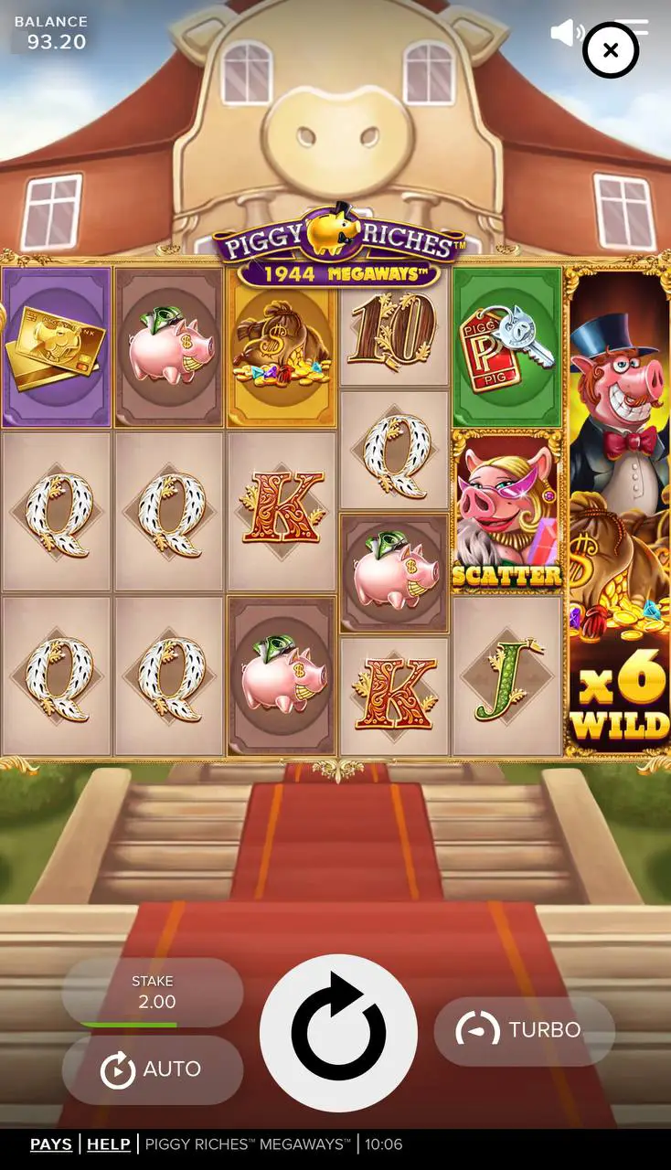 Лучшие Tumble слоты: Piggy Riches Megaways от Red Tiger Gaming